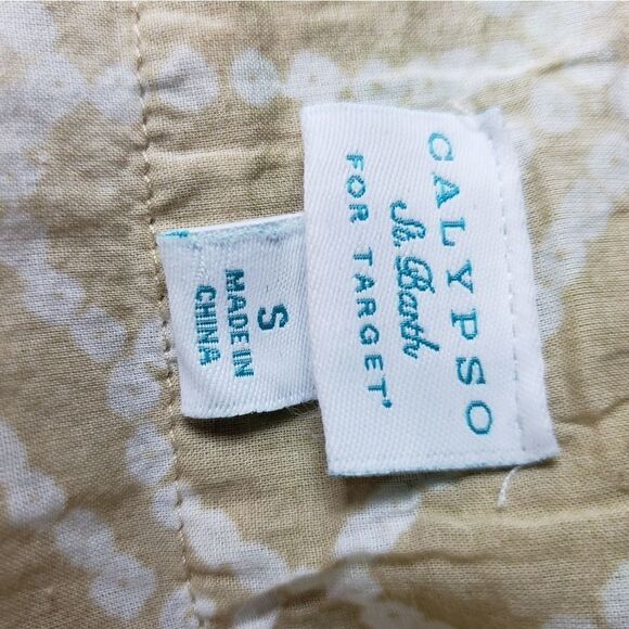 Calypso st barth for target tan and green tunic - Picture 6 of 6